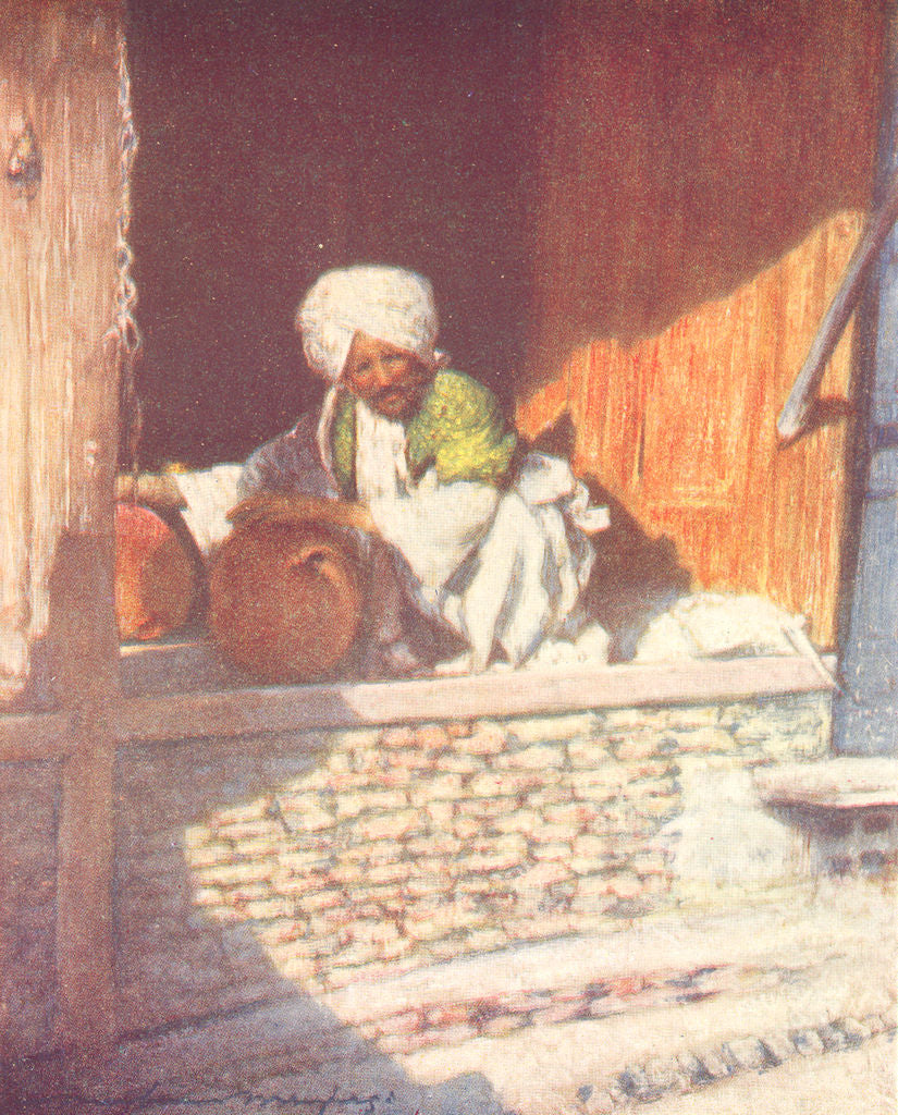 INDIA. A Potter 1905 old antique vintage print picture